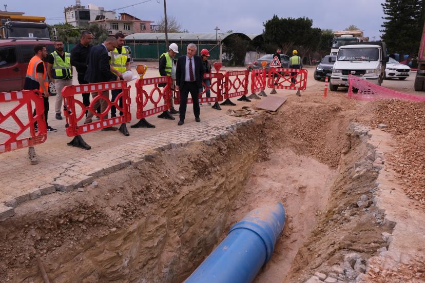 TURİZM BÖLGESİNDE 24 SAATLİK SU SEFERBERLİĞİ