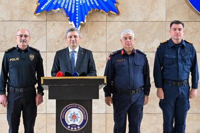 VALİ ŞAHİN’DEN “ANTALYA’NIN HUZURU” MART AYI GÜVENLİK RAPORU