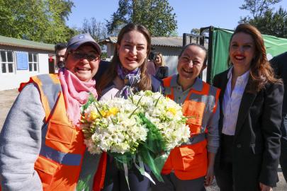 YEŞİL BAYRAĞIN KAHRAMANLARIYLA BULUŞTU