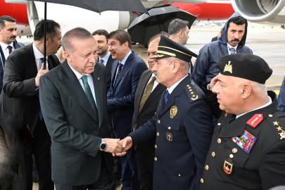 ZAİMOĞLU ERDOĞAN’I KARŞILADI