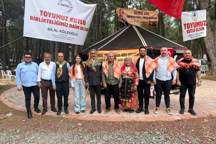 28. YÖRÜK TOYU ANTALYA’DA KÜLTÜRLE YAŞATILDI
