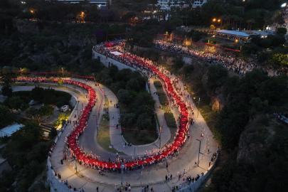 ANTALYA’DA 19 MAYIS GECESİNE GAZAPİZM DAMGASI