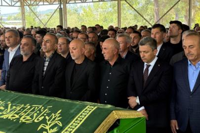 AYDIN ÇAVUŞOĞLU SON YOLCULUĞUNA UĞURLANDI