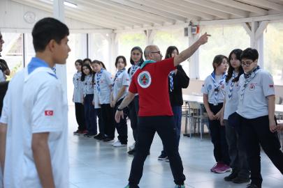 BÜYÜKŞEHİR İZCİLERİ DOĞAYLA İÇ İÇE KAYNAŞMA KAMPINDA BULUŞTU