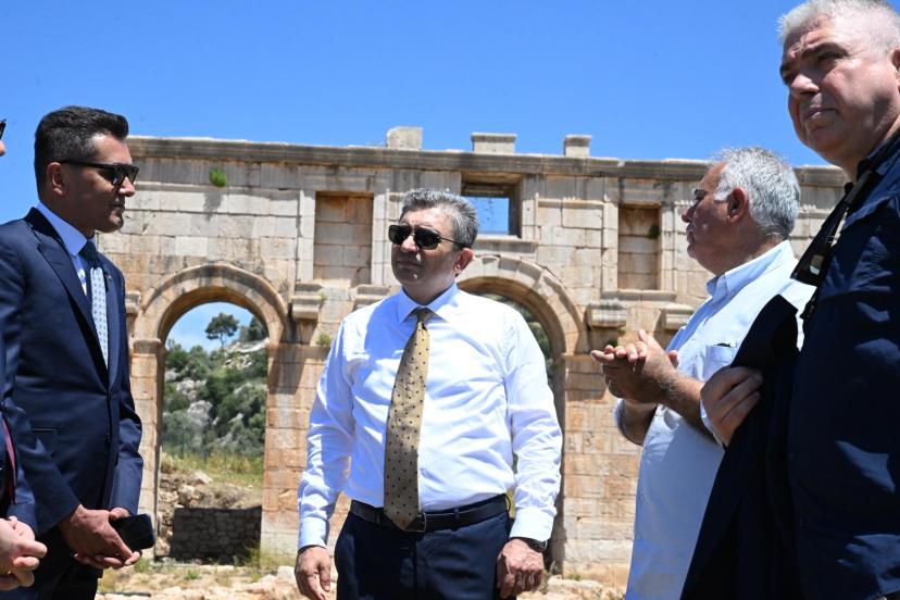 KAŞ’TA YATIRIM TURU VE BİSİKLET HEYECANI