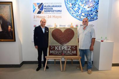 KEPEZ’DE SANAT KÖPRÜLERİ MOZAIK SERGİSİYLE BULUŞTU