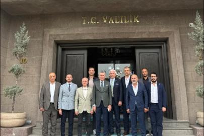 KORKUTELİLİLER DERNEĞİ’NDEN VALİ YARDIMCISI YALÇIN SEZGİN’E ZİYARET