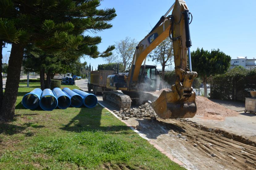 MANAVGAT ILICA’DA 400 MİLYON TL’LİK SU YATIRIMI BAŞLADI