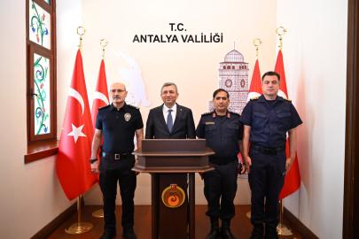 VALİ ŞAHİN: “ANTALYA’DA DENİZ HEP TEMİZ OLACAK”