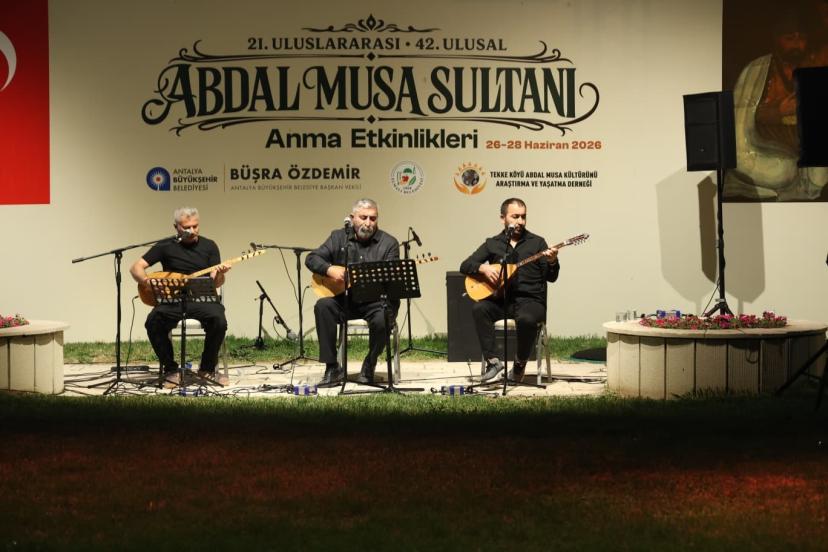 ABDAL MUSA SULTAN İÇİN MANEVİ BULUŞMA BAŞLADI
