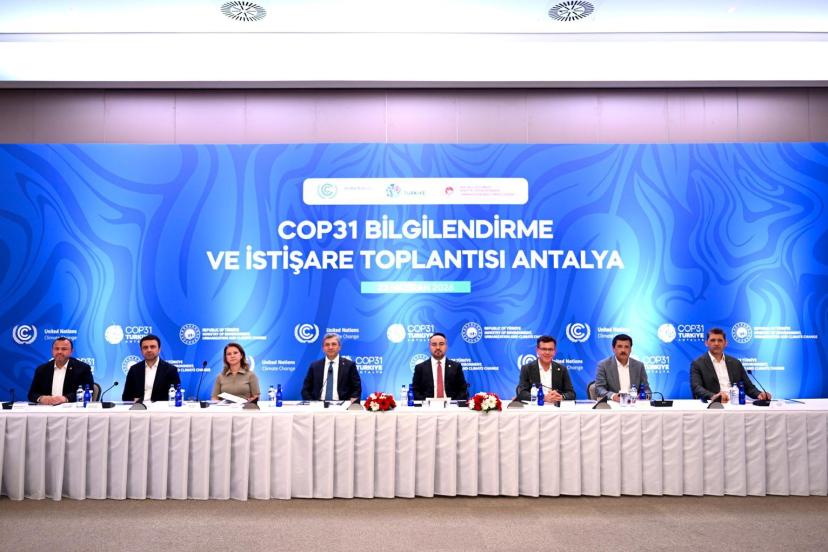 ANTALYA COP31 İÇİN HAZIRLIK MASASINDA