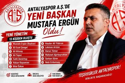 ANTALYASPOR'DA YENİ SAYFA AÇILDI
