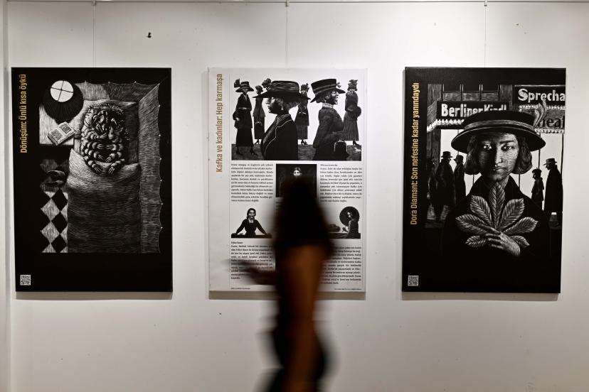 KAFKA'NIN DÜNYASI MURATPAŞA'DA ZİYARETÇİLERLE BULUŞTU