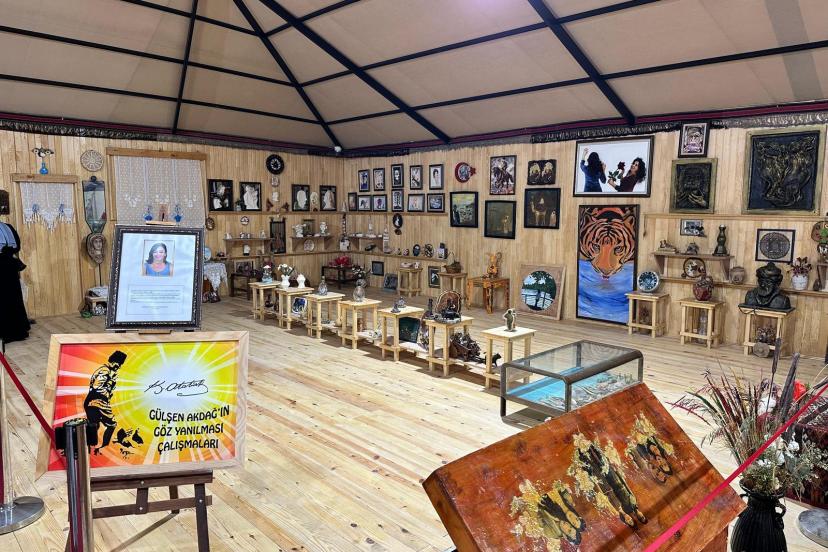 YÖRÜK ÇADIRINA SANATLA GELEN MİRAS