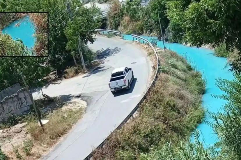 AKSU'DA SULAMA KANALINDA GİZEMLİ RENK DEĞİŞİMİ