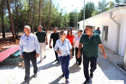 AKSU'DAKİ YATIRIMLAR YERİNDE İNCELENDİ