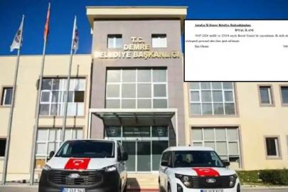 DEMRE BELEDİYESİ'NDE DİKKAT ÇEKEN İPTAL KARARI