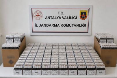 KAÇAK TÜTÜNE JANDARMADAN GEÇİT YOK