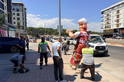 KEPEZ'DE KALDIRIM İŞGALLERİNE SIKI DENETİM