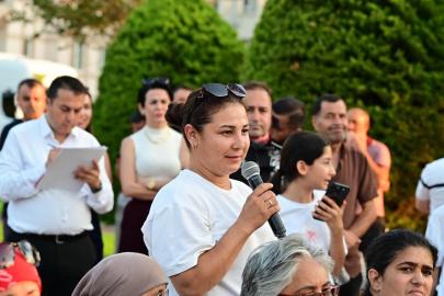 KOCAGÖZ MİKROFONU VATANDAŞA BIRAKTI