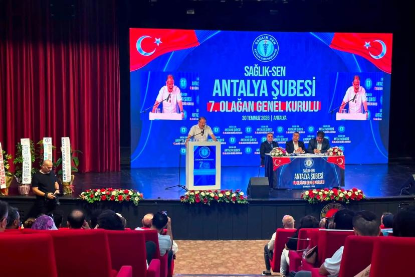 SAĞLIK-SEN ANTALYA'DA GÜVEN TAZELEDİ