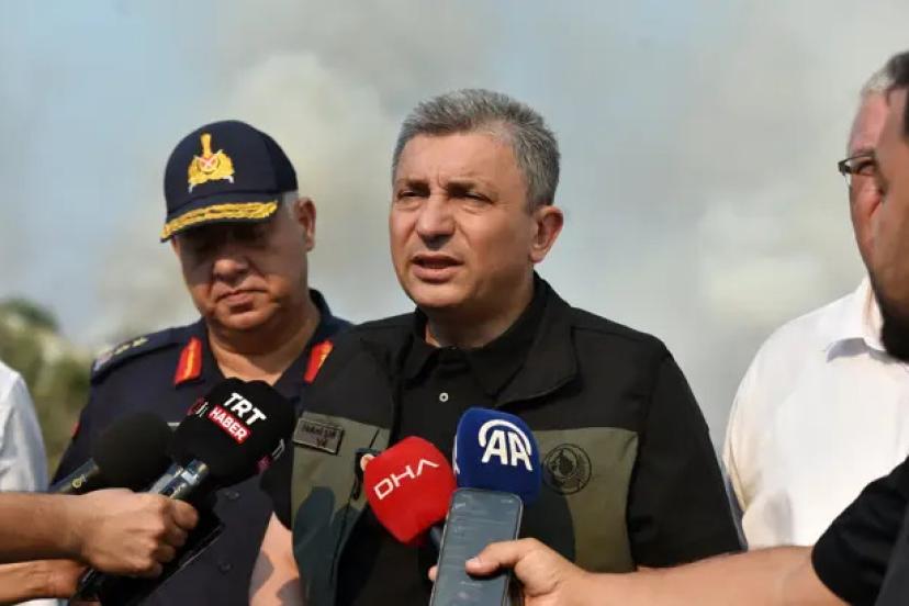 VALİ ŞAHİN'DEN KRİTİK YANGIN AÇIKLAMASI
