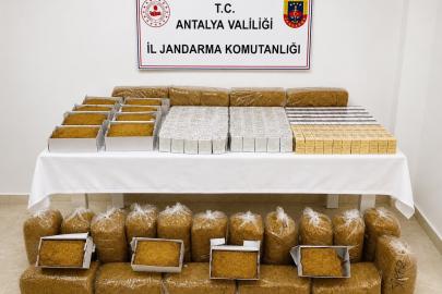 ALANYA VE DEMRE’DE KAÇAK TÜTÜNE GEÇİT YOK