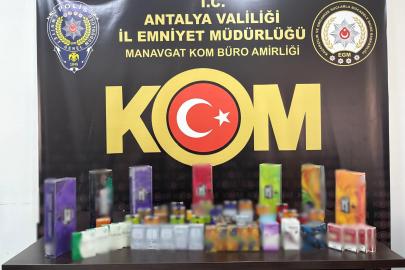 ANTALYA’DA KAÇAKÇILIK OPERASYONU: TONLARCA ÜRÜN ELE GEÇİRİLDİ