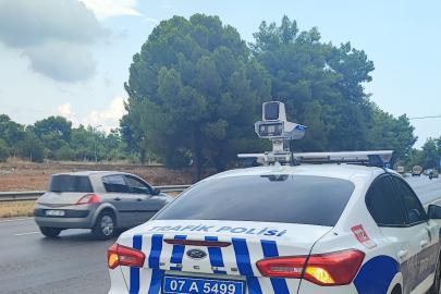 ANTALYA’DA RADAR DENETİMİ 24 SAAT HIZ KESMİYOR