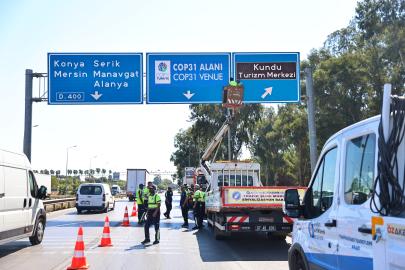 ANTALYA’NIN YOLLARI COP31’E HAZIRLANIYOR