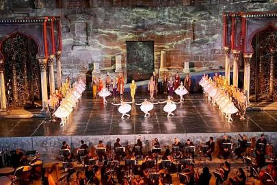 ASPENDOS’TA SANATIN PERDESİ AÇILIYOR