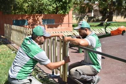 BİR ANNENİN TALEBİYLE PARK DAHA GÜVENLİ OLDU