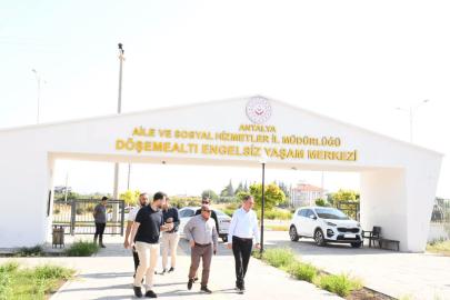 DÖŞEMEALTI ENGELSİZ YAŞAM MERKEZİ AÇILIŞ İÇİN GÜN SAYIYOR