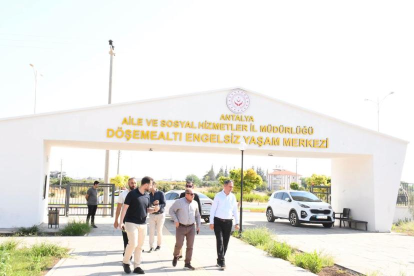 DÖŞEMEALTI ENGELSİZ YAŞAM MERKEZİ AÇILIŞ İÇİN GÜN SAYIYOR