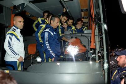 FENERBAHÇE OTOBÜSÜNE SALDIRI ŞÜPHELİLERİ GÖZALTINDA