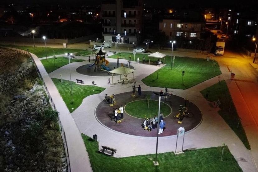 KEPEZ’DE 100’Ü AŞKIN PARK IŞIL IŞIL