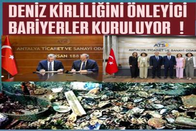 AKDENİZ’E ATIK AKIŞINA 28 NOKTADA BARİYER