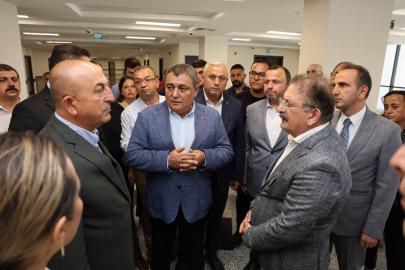 AKSU DEVLET HASTANESİ’NDE ÇALIŞMALAR YERİNDE İNCELENDİ