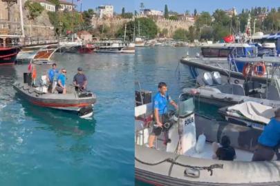ANTALYA’DA FALEZLERDE KORKUTAN ANLAR