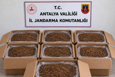 ANTALYA’DA KAÇAK TÜTÜN OPERASYONU: 210 KİLO TÜTÜN ELE GEÇİRİLDİ