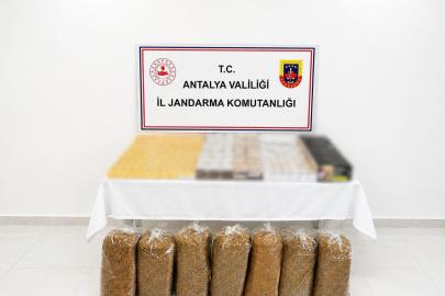 ANTALYA’DA KAÇAK TÜTÜNE GEÇİT YOK