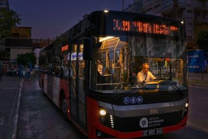 ANTALYA’DA KADIN YOLCULARA GECE ULAŞIM KOLAYLIĞI