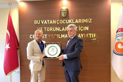ANTKODER’DEN TAHSİN AKSU’YA VEDA ZİYARETİ