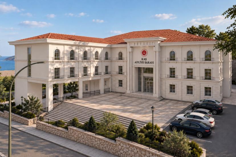 KAŞ’TA ADALET BİNASI İÇİN İLK ADIM