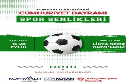 KONYAALTI’NDA MAHALLELER SAHAYA ÇIKIYOR