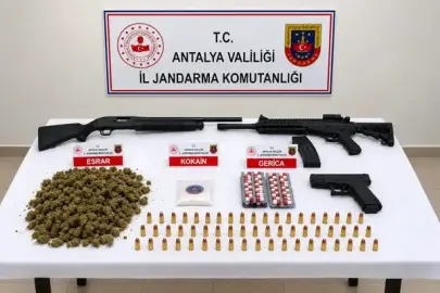 SERİK’TE UYUŞTURUCU OPERASYONU: 20 GÖZALTI