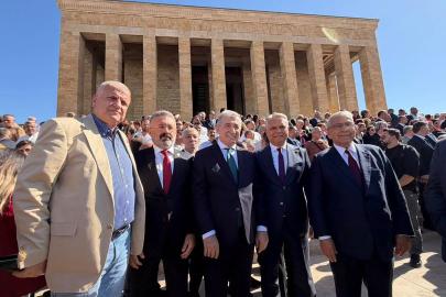 UYSAL’DAN ANITKABİR’DE 103. YIL MESAJI