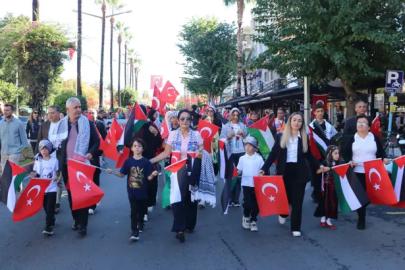 ALANYA’DAN GAZZE’YE SESSİZ AMA GÜÇLÜ MESAJ
