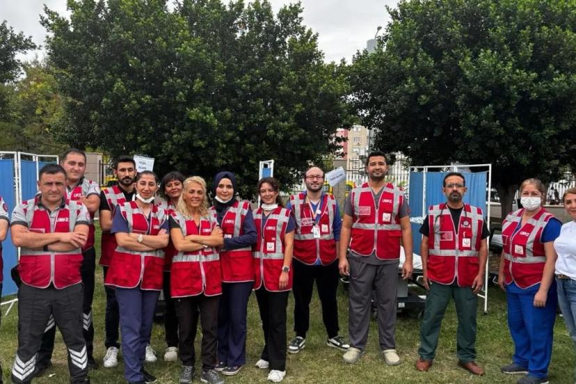 ANTALYA’DA HASTANEDE GERÇEĞİ ARATMAYAN AFET TATBİKATI