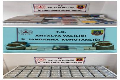 ANTALYA’DA KAÇAK TÜTÜNE DARBE